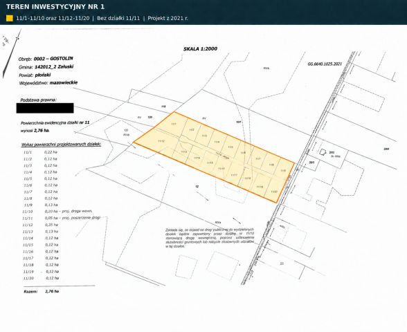 Działka budowlana Gostolin, Gostolin. Zdjęcie 1