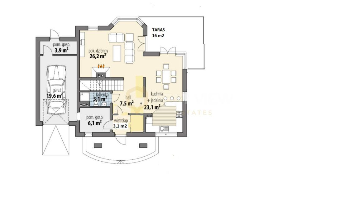 dom wolnostojący, 5 pokoi Kielce. Zdjęcie 20