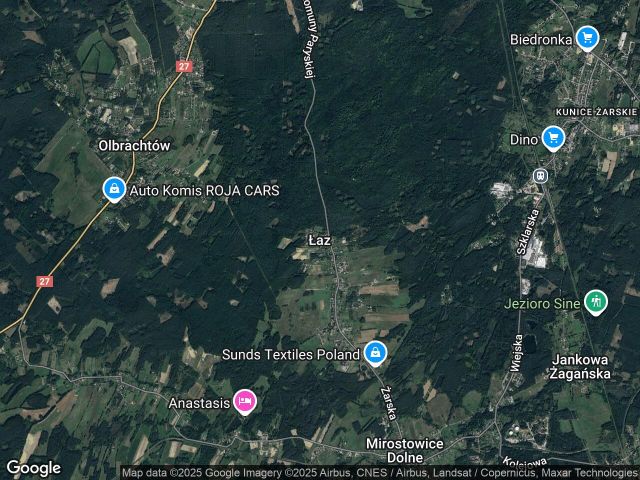 Działka rolna Łaz. Zdjęcie 1