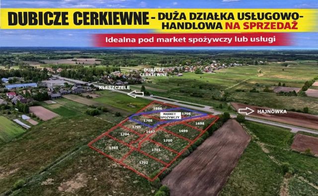 Działka inwestycyjna Dubicze Cerkiewne. Zdjęcie 1