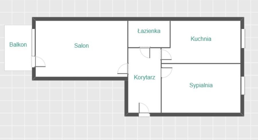 Mieszkanie 2-pokojowe Rzeszów, ul. Wincentego Pola. Zdjęcie 12