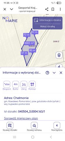 Działka budowlana Chełmonie. Zdjęcie 1