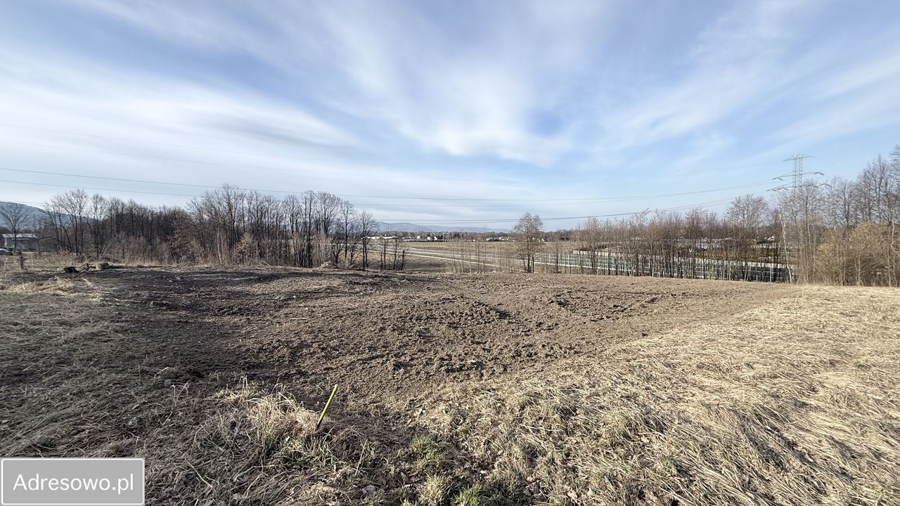 Działka budowlana Bielsko-Biała Hałcnów, ul. Pisarska. Zdjęcie 1