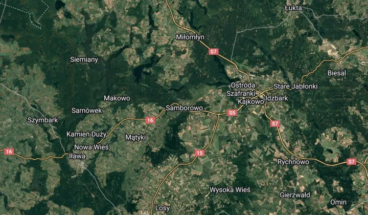 dom wolnostojący, 1 pokój Samborowo Samborówko