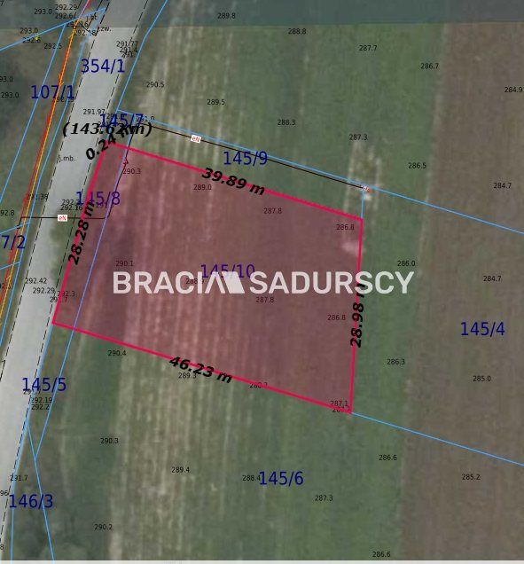 Działka budowlana Maciejowice. Zdjęcie 3