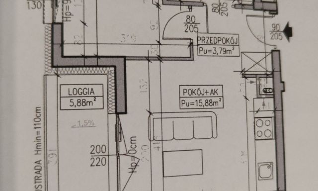 Mieszkanie 2-pokojowe Elbląg, ul. Romualda Traugutta. Zdjęcie 1