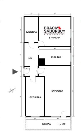 Mieszkanie 3-pokojowe Kraków Krowodrza, ul. Rolnicza. Zdjęcie 25