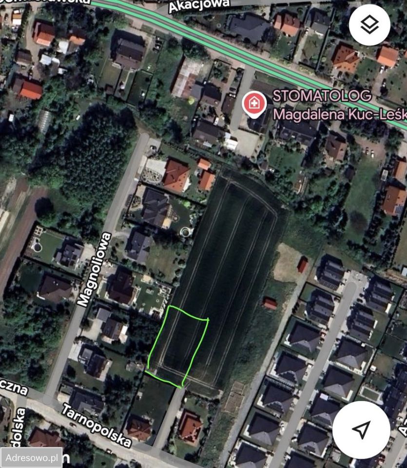 Działka budowlana Tyniec Mały. Zdjęcie 2