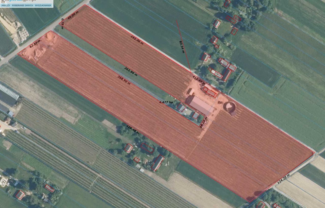 Hala/magazyn Kolonia Domaszewnica. Zdjęcie 2