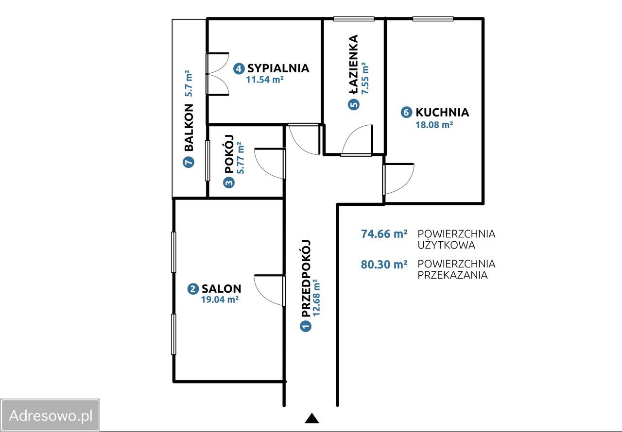 Mieszkanie 3-pokojowe Prabuty, ul. Rynek. Zdjęcie 20