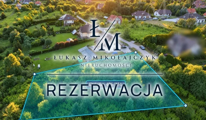 Działka budowlana Kieźliny