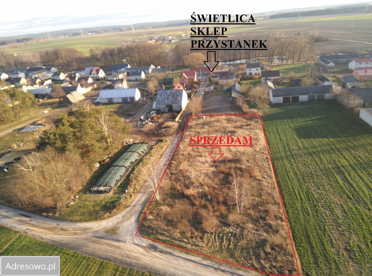 Działka rolno-budowlana Czaplice