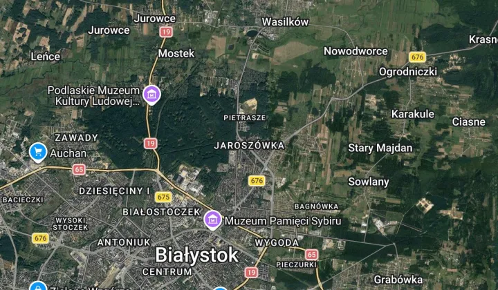 Działka rod Białystok Jaroszówka