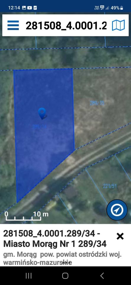 Działka rekreacyjna Morąg. Zdjęcie 5