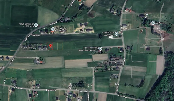 Działka budowlana Orzesze Zgoń, ul. Czereśniowa