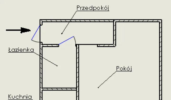 Mieszkanie 1-pokojowe Warszawa Wola, ul. Elekcyjna