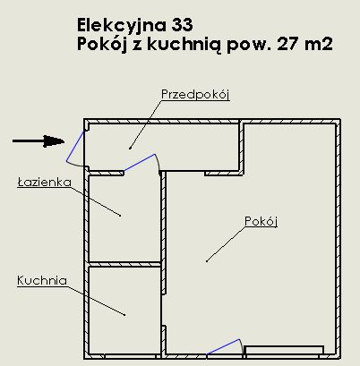 Mieszkanie 1-pokojowe Warszawa Wola, ul. Elekcyjna. Zdjęcie 1