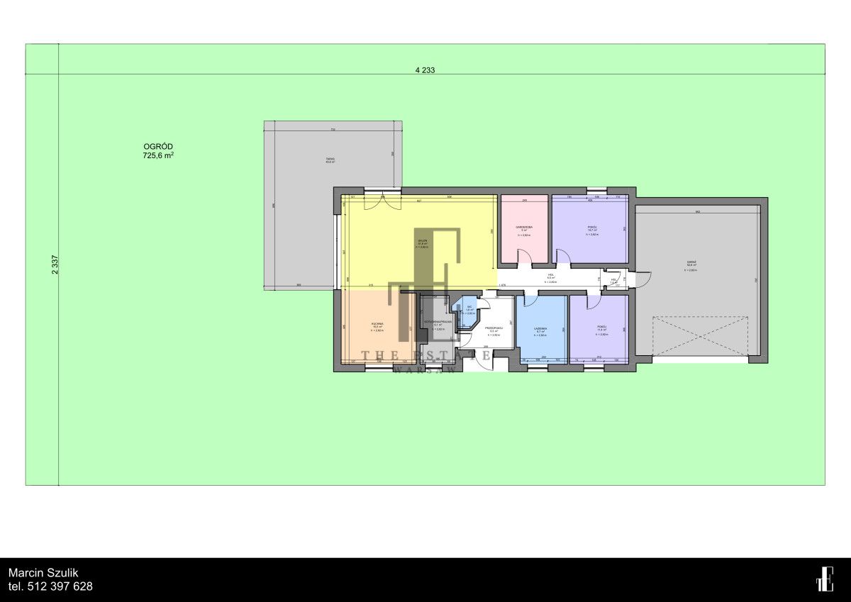 dom wolnostojący, 3 pokoje Kajetany, ul. Chabrowa. Zdjęcie 16