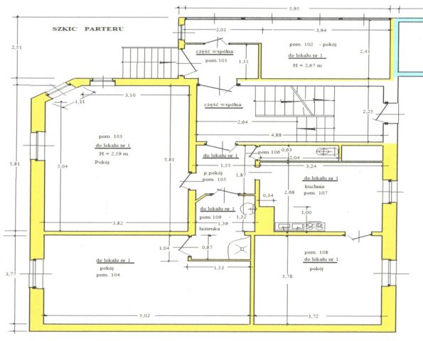 Mieszkanie 4-pokojowe Wambierzyce, ul. Noworudzka. Zdjęcie 15