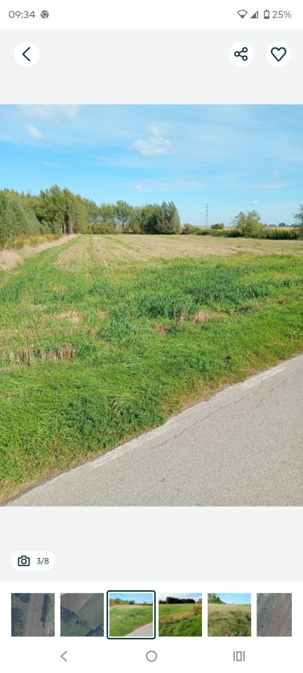 Działka rolna Bezek