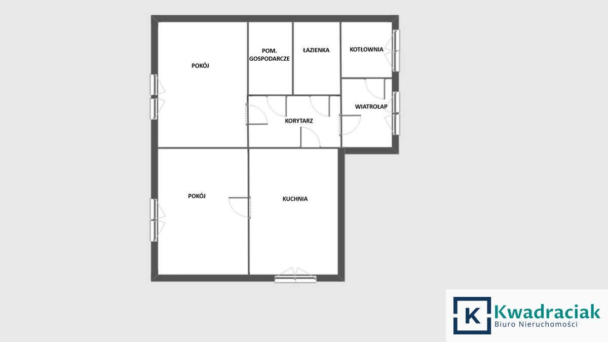 dom wolnostojący, 2 pokoje Prusiek. Zdjęcie 12
