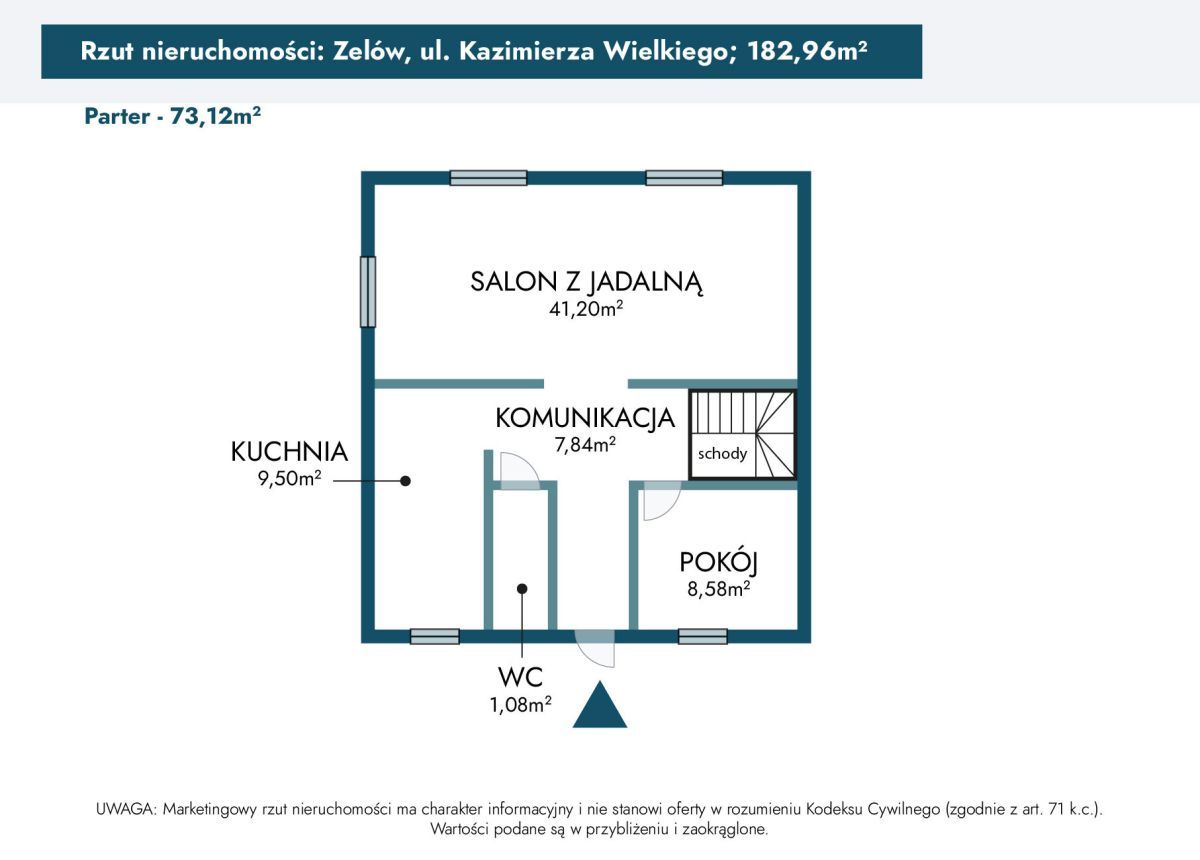 dom wolnostojący, 5 pokoi Zelów, ul. Kazimierza Wielkiego. Zdjęcie 19