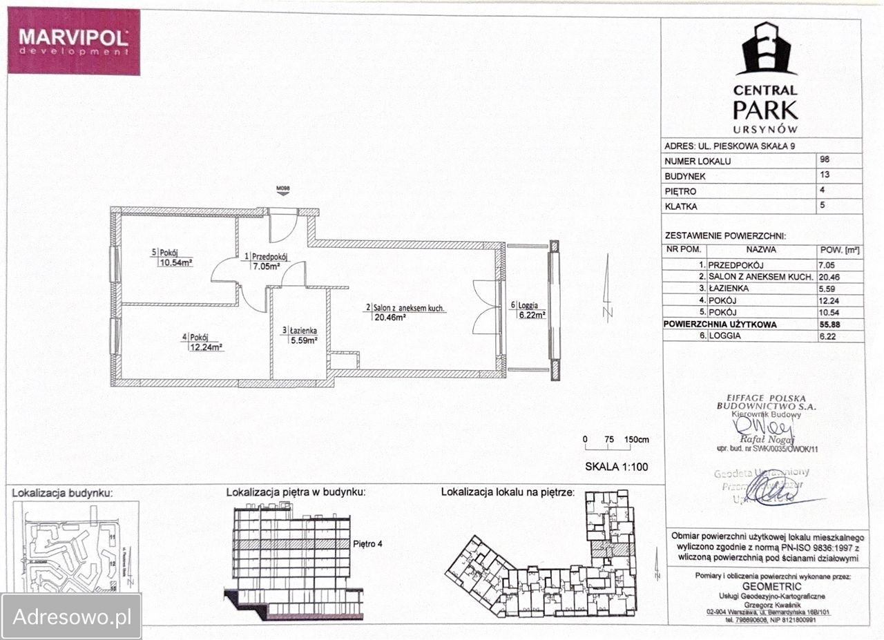 Mieszkanie 3-pokojowe Warszawa Ursynów, ul. Pieskowa Skała. Zdjęcie 16