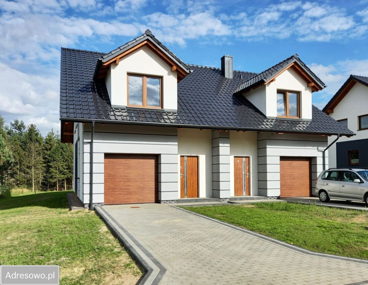 bliźniak, 4 pokoje Trąbki Małe. Zdjęcie 2