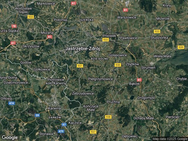 Działka budowlana Pielgrzymowice, ul. Daszyńskiego. Zdjęcie 1