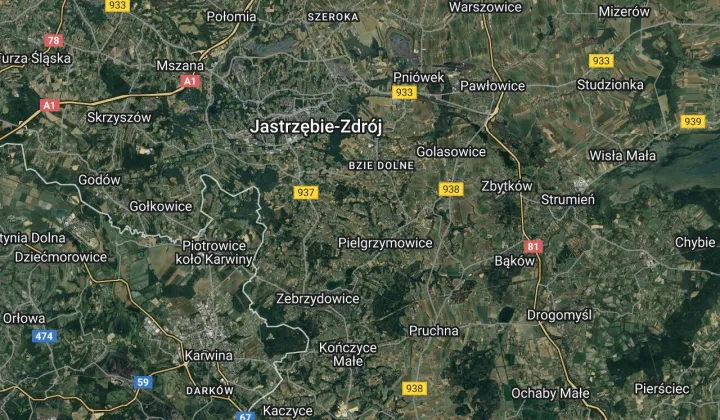 Działka budowlana Pielgrzymowice, ul. Daszyńskiego