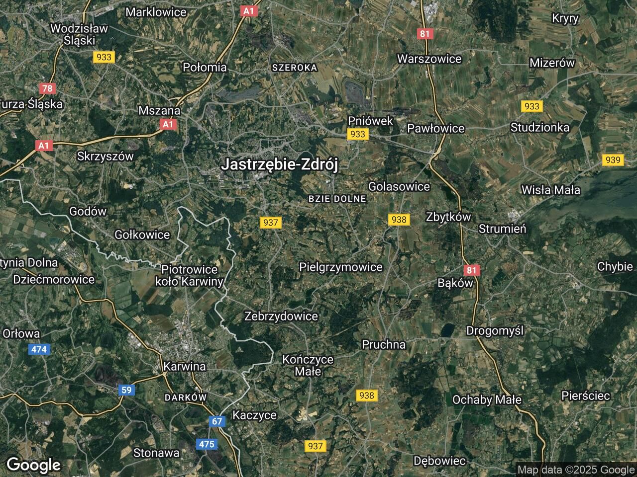 Działka budowlana Pielgrzymowice, ul. Daszyńskiego