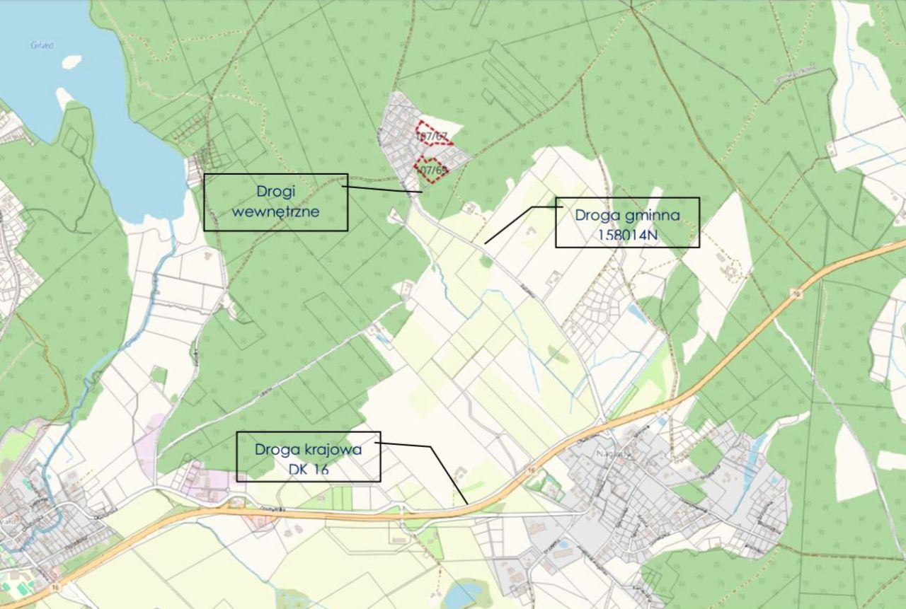 Działka budowlana Naglady, ul. Żurawia. Zdjęcie 12