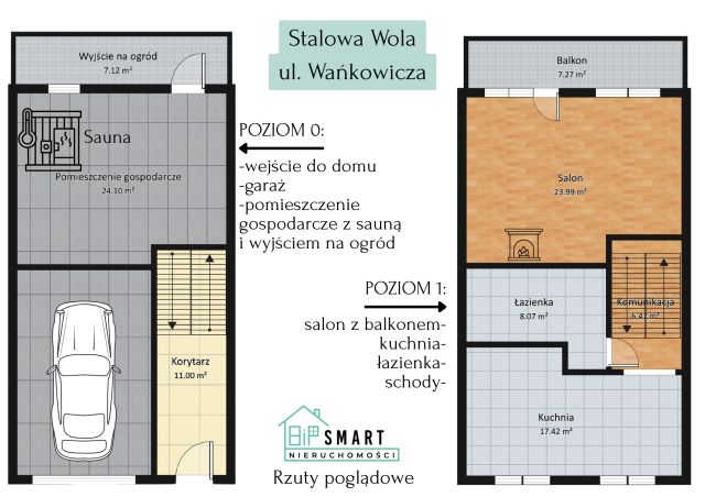 dom szeregowy, 4 pokoje Stalowa Wola, ul. Melchiora Wańkowicza. Zdjęcie 25
