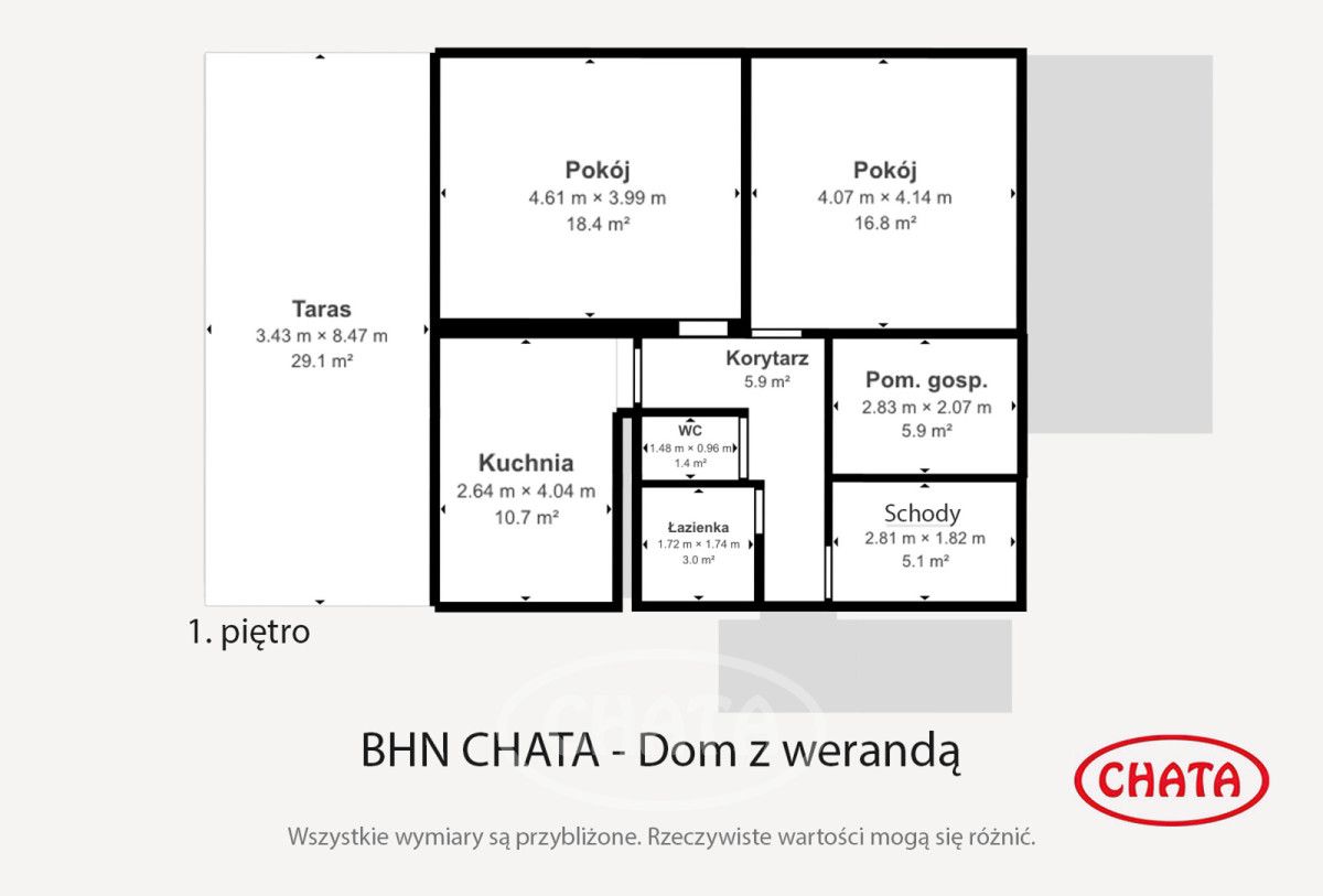 dom wolnostojący, 9 pokoi Wrocław Muchobór Mały. Zdjęcie 20