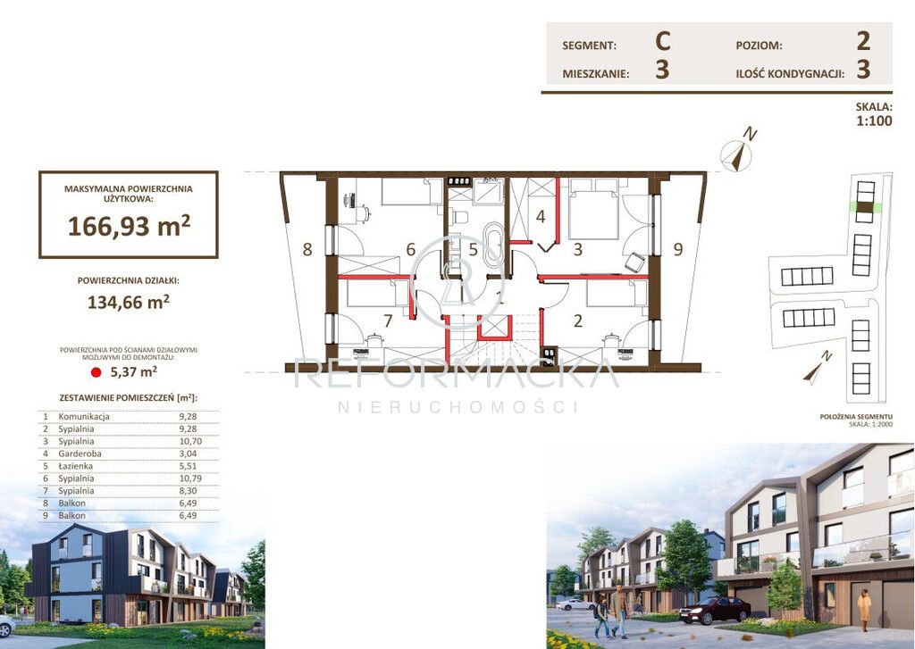 dom szeregowy, 9 pokoi Rzeszów Słocina. Zdjęcie 3