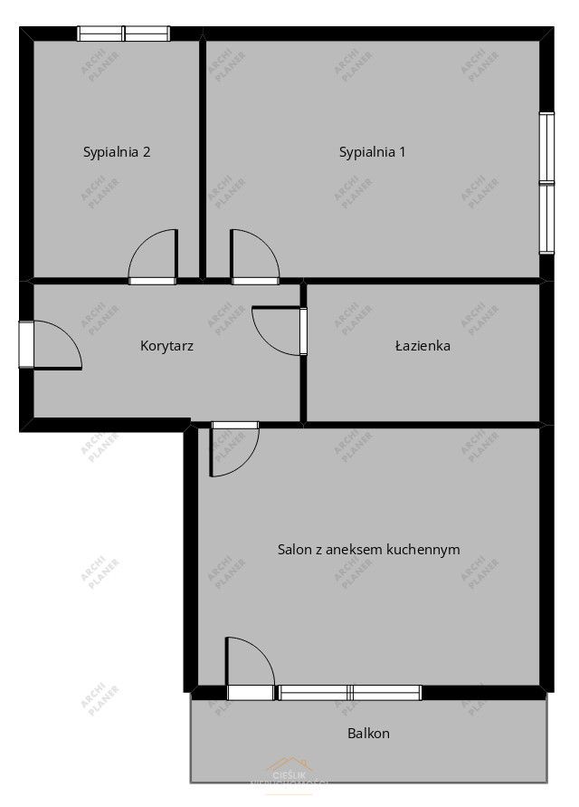 Mieszkanie 3-pokojowe Pyskowice, ul. Józefa Lompy. Zdjęcie 15