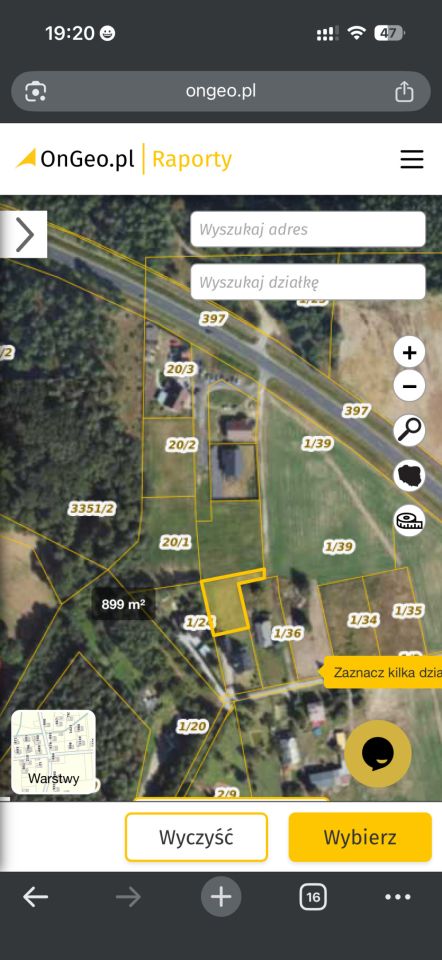 Działka budowlana Terespol Pomorski, ul. Polna. Zdjęcie 4