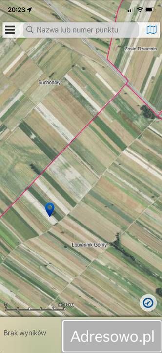 Działka rolna Łopiennik Górny. Zdjęcie 1