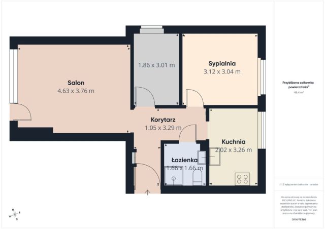 Mieszkanie 3-pokojowe Łódź Górna, ul. Stefana Rogozińskiego. Zdjęcie 11