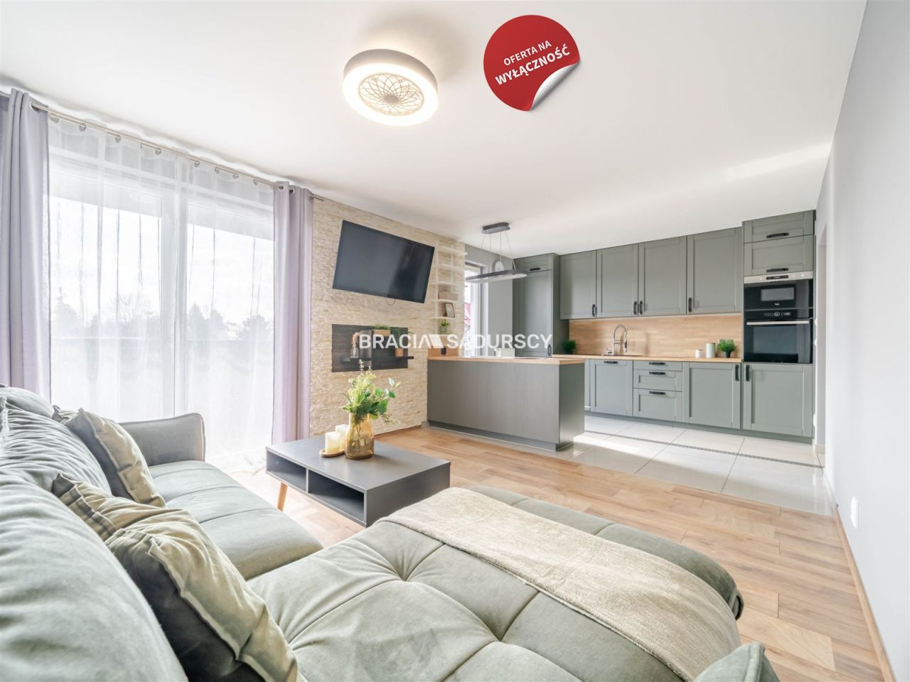 Mieszkanie 3-pokojowe Kraków Podgórze Duchackie, ul. Sebastiana Klonowica. Zdjęcie 1