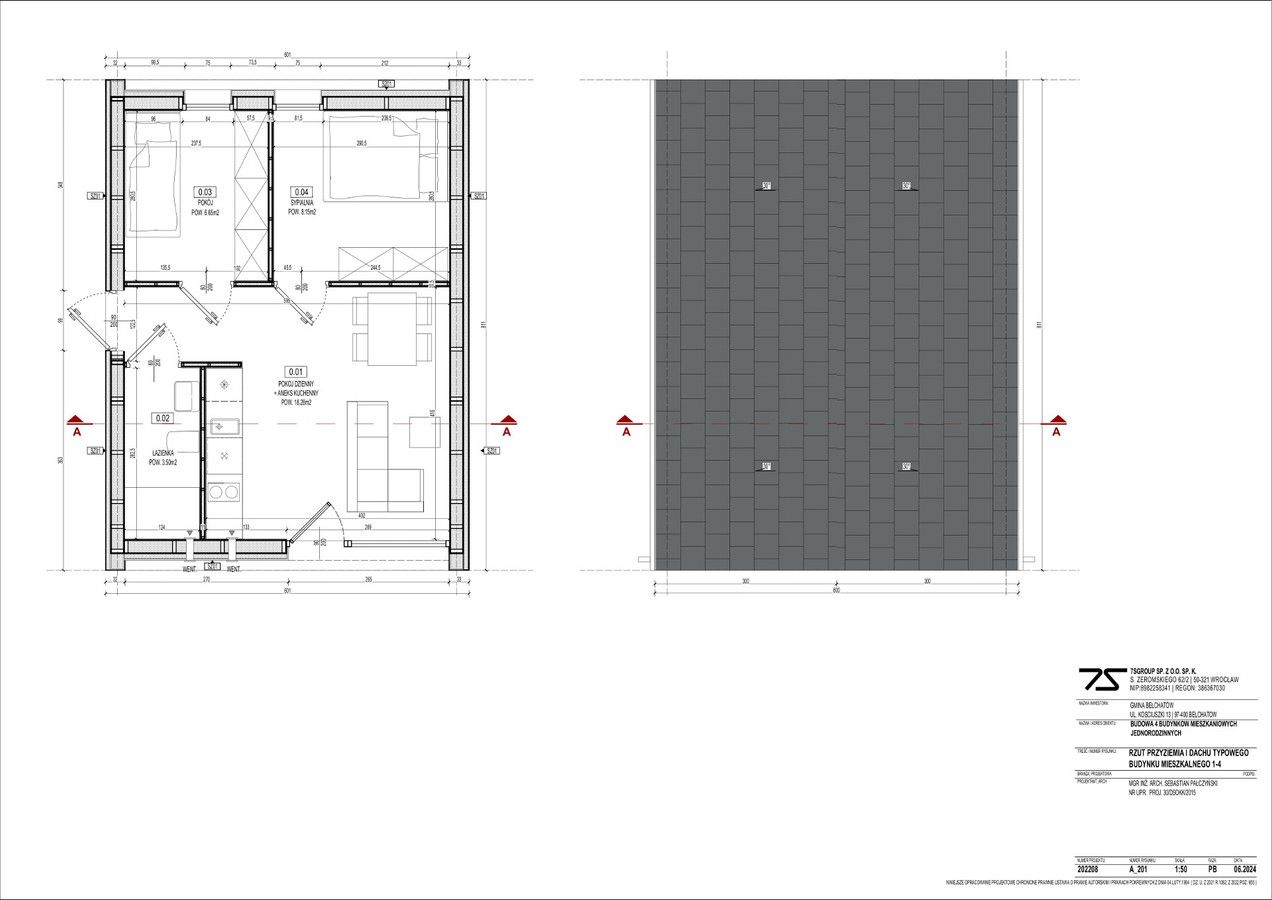 dom wolnostojący, 3 pokoje Bukowice. Zdjęcie 8
