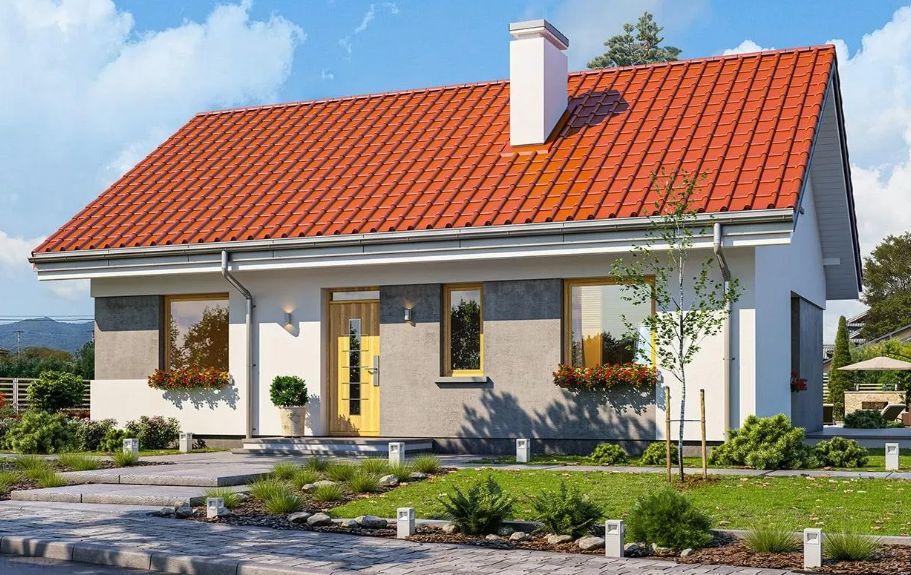 dom wolnostojący, 4 pokoje Krzyż Wielkopolski, ul. Tulipanowa. Zdjęcie 2