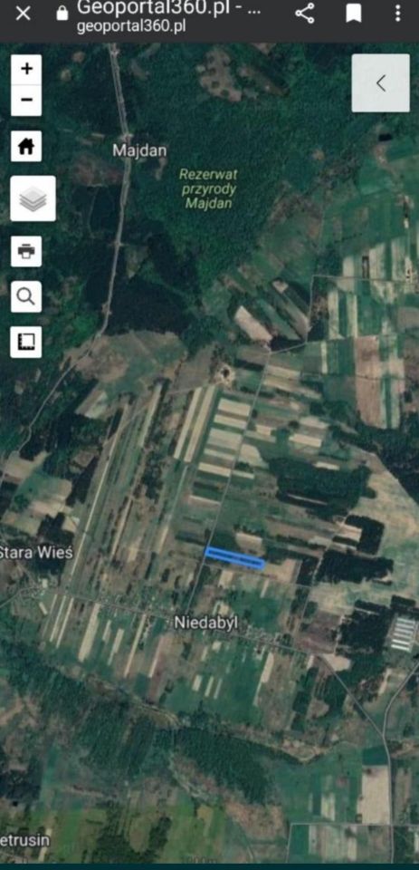 Działka rolna Niedabyl. Zdjęcie 2