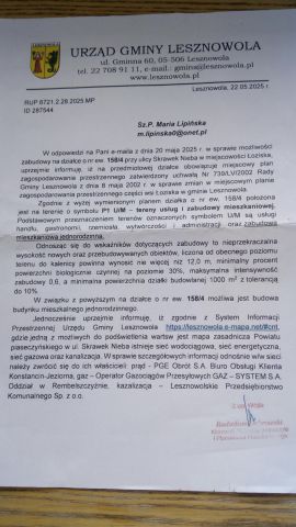 Działka rolno-budowlana Łoziska, ul. Skrawek Nieba. Zdjęcie 13
