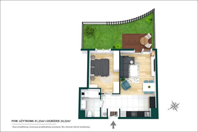 Mieszkanie 2-pokojowe Pruszków, ul. Bolesława Prusa. Zdjęcie 36