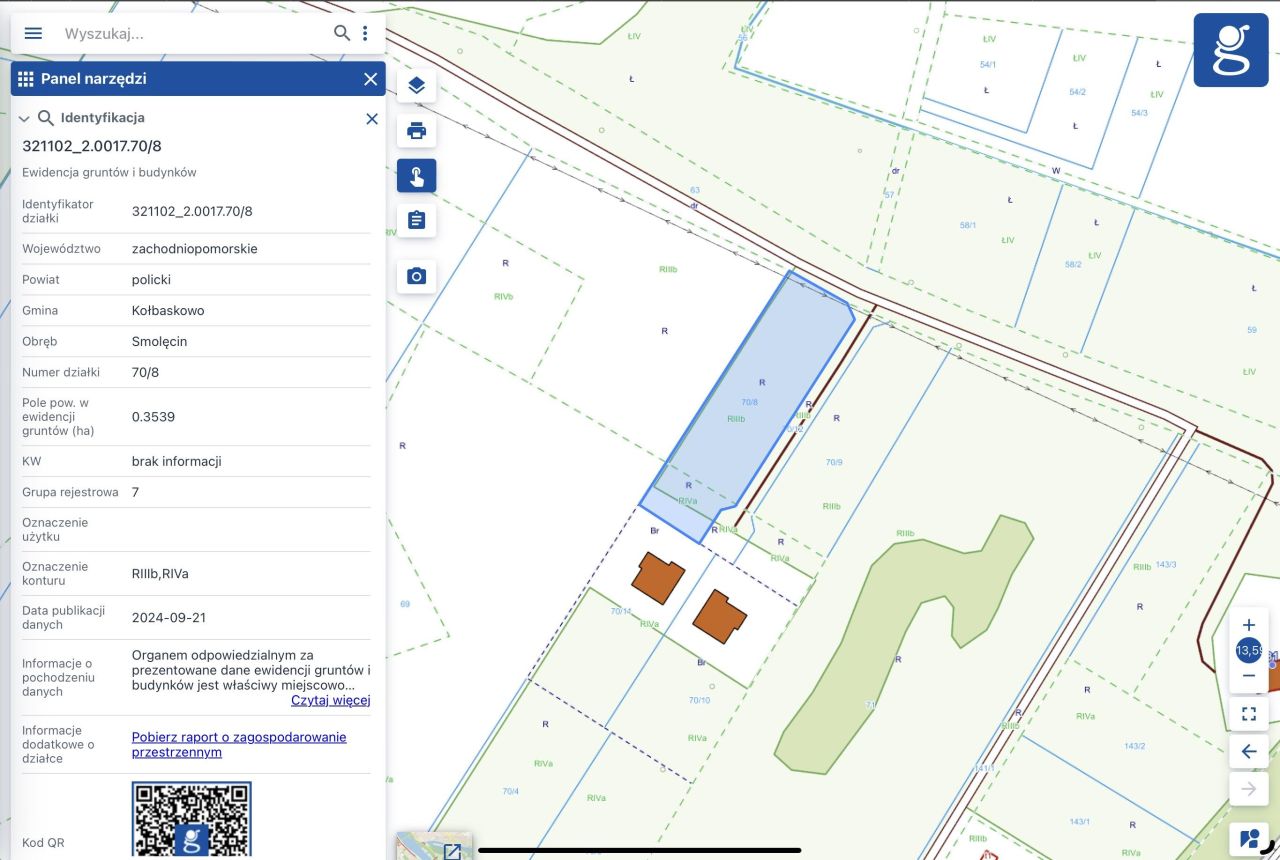 Działka siedliskowa Smolęcin. Zdjęcie 2