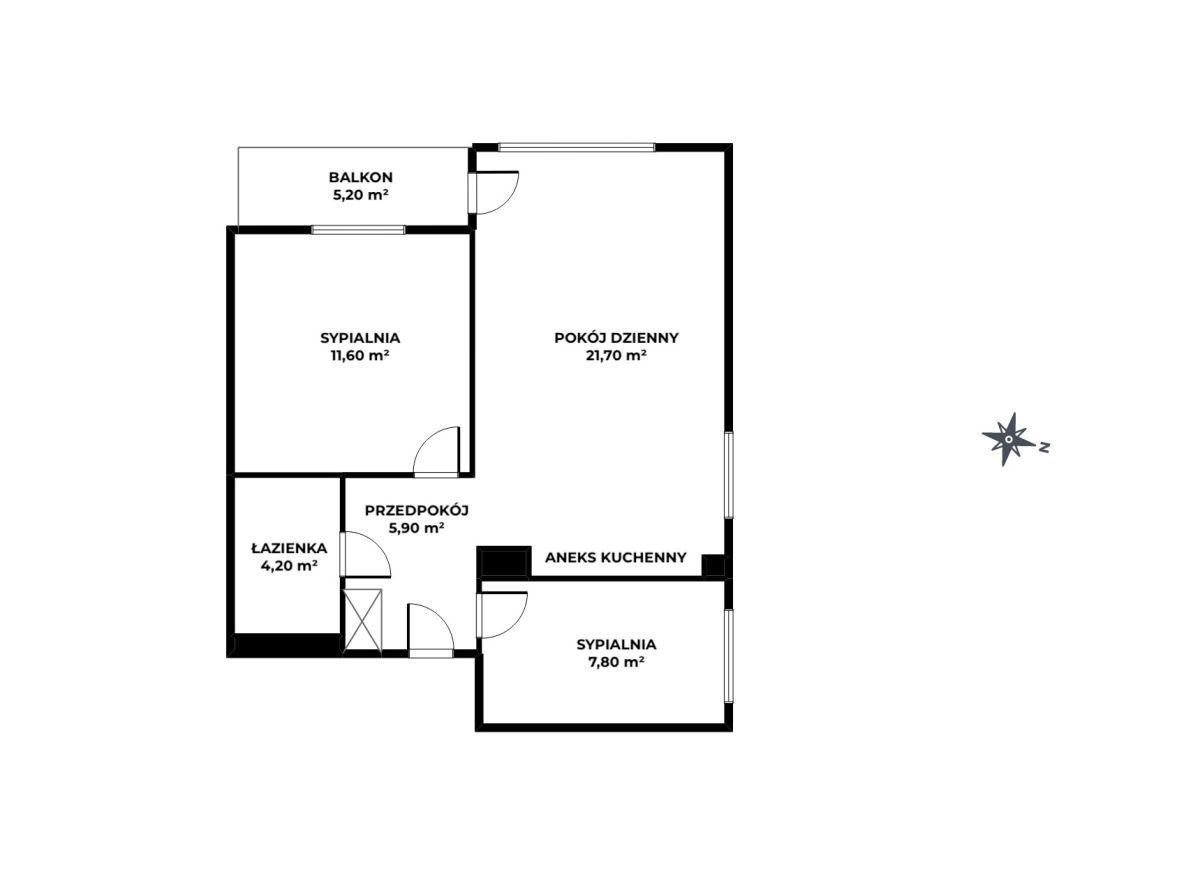 Mieszkanie 3-pokojowe Pogórze, ul. Tadeusza Kościuszki. Zdjęcie 20