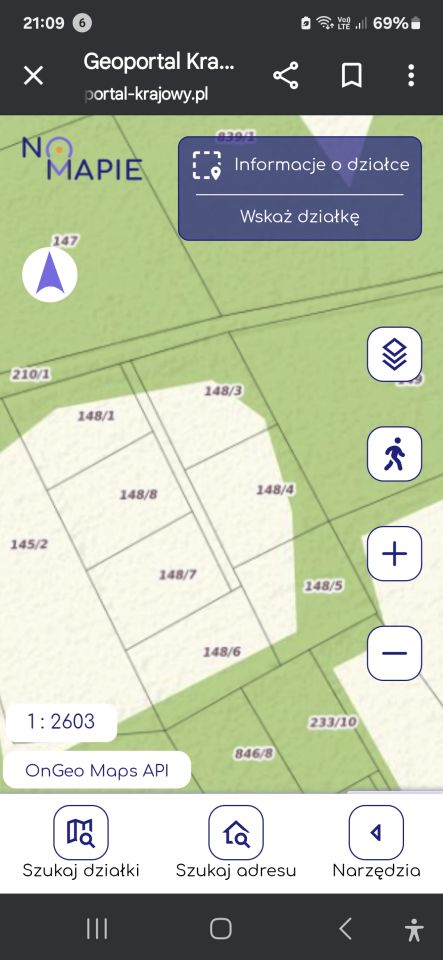 Działka rolna Pilchy