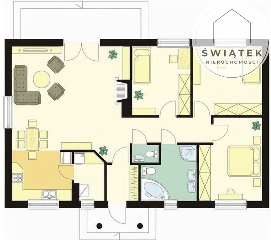 dom wolnostojący, 4 pokoje Głogowo, ul. Lisia. Zdjęcie 15