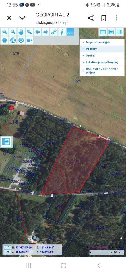 Działka rolno-budowlana Rakowiec